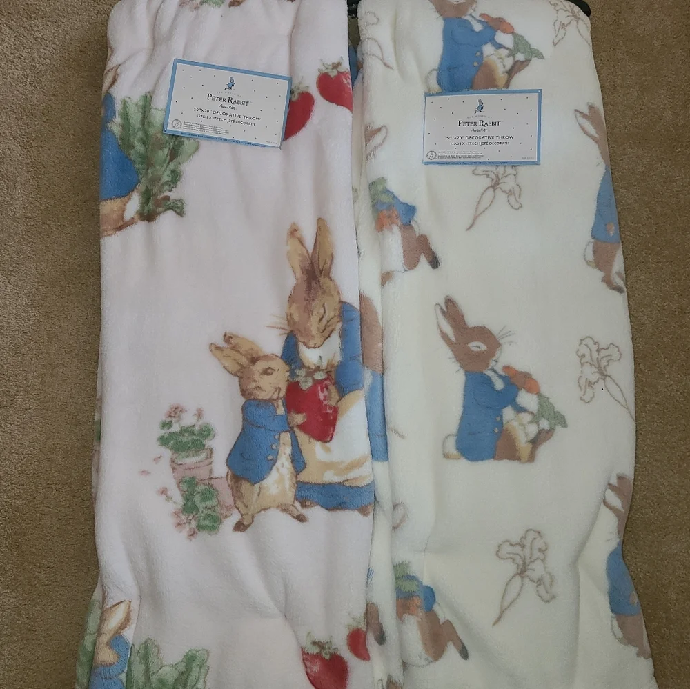 Peter Rabbit Blanket Set 🥕